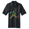 Heavyweight Cotton Pique Polo with Pocket Thumbnail