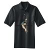 Heavyweight Cotton Pique Polo with Pocket Thumbnail