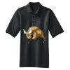 Heavyweight Cotton Pique Polo with Pocket Thumbnail