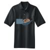 Heavyweight Cotton Pique Polo with Pocket Thumbnail