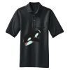 Heavyweight Cotton Pique Polo with Pocket Thumbnail