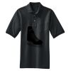 Heavyweight Cotton Pique Polo with Pocket Thumbnail