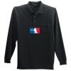 Long Sleeve Silk Touch Polo with Pocket Thumbnail