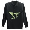 Long Sleeve Silk Touch Polo with Pocket Thumbnail