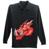 Long Sleeve Silk Touch Polo with Pocket Thumbnail