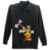 Long Sleeve Silk Touch Polo with Pocket Thumbnail