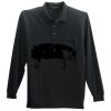 Long Sleeve Silk Touch Polo with Pocket Thumbnail