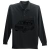 Long Sleeve Silk Touch Polo with Pocket Thumbnail