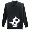 Long Sleeve Silk Touch Polo with Pocket Thumbnail