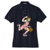 Women's Heavyweight Cotton Pique Polo Thumbnail