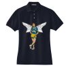 Women's Heavyweight Cotton Pique Polo Thumbnail