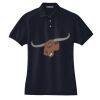 Women's Heavyweight Cotton Pique Polo Thumbnail
