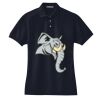 Women's Heavyweight Cotton Pique Polo Thumbnail