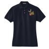 Women's Heavyweight Cotton Pique Polo Thumbnail