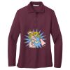 Women's Silk Touch Long Sleeve Polo Thumbnail