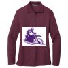 Women's Silk Touch Long Sleeve Polo Thumbnail
