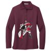 Women's Silk Touch Long Sleeve Polo Thumbnail