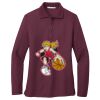 Women's Silk Touch Long Sleeve Polo Thumbnail