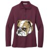 Women's Silk Touch Long Sleeve Polo Thumbnail