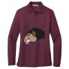 Women's Silk Touch Long Sleeve Polo Thumbnail