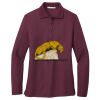 Women's Silk Touch Long Sleeve Polo Thumbnail