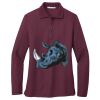 Women's Silk Touch Long Sleeve Polo Thumbnail
