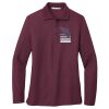 Women's Silk Touch Long Sleeve Polo Thumbnail