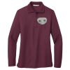 Women's Silk Touch Long Sleeve Polo Thumbnail