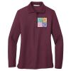 Women's Silk Touch Long Sleeve Polo Thumbnail