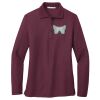 Women's Silk Touch Long Sleeve Polo Thumbnail
