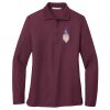 Women's Silk Touch Long Sleeve Polo Thumbnail