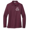 Women's Silk Touch Long Sleeve Polo Thumbnail